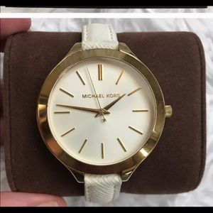 Micheal Kors white watch